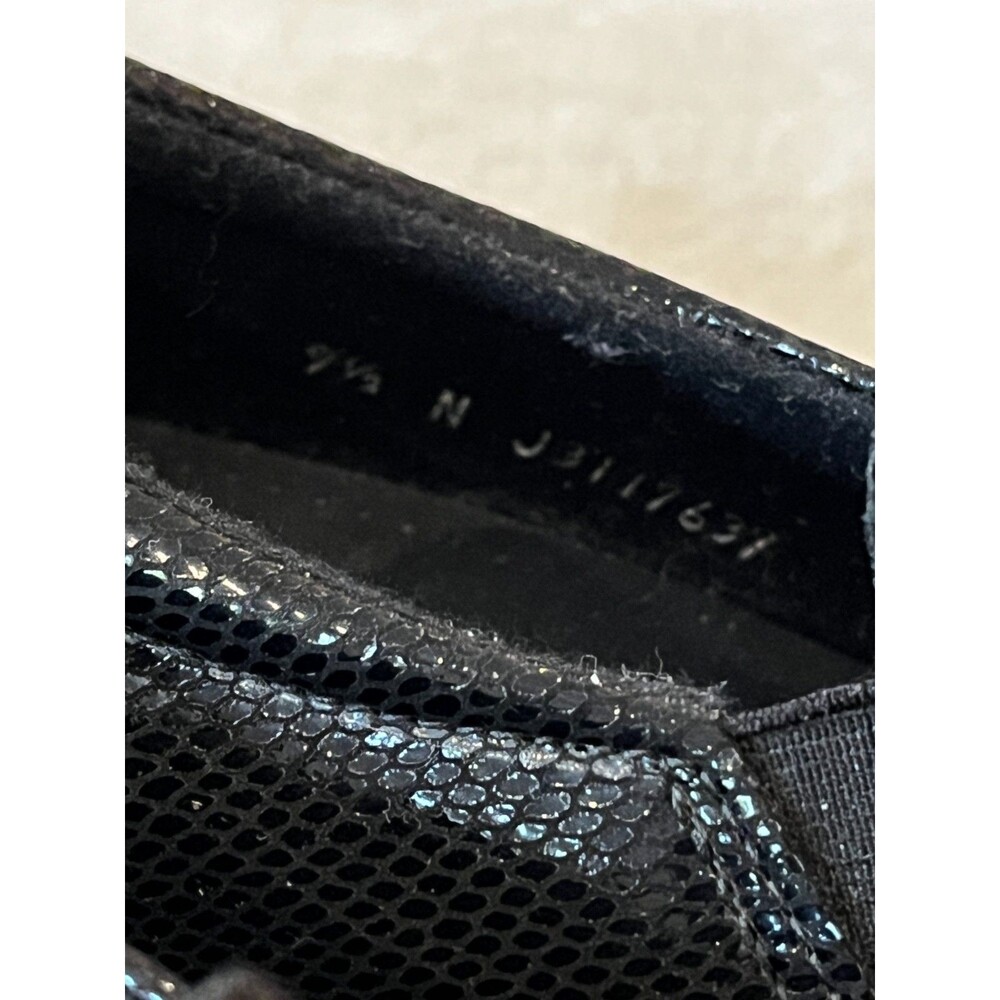 SAS Dream Comfort Loafers Shoes Size 9.5 N Narrow $157 Black Snake NEW in Box - Picture 9 of 16